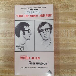 Take The Money And Run 1969 VHS ABC Video Woody Allen Comedy Palomar Pictures